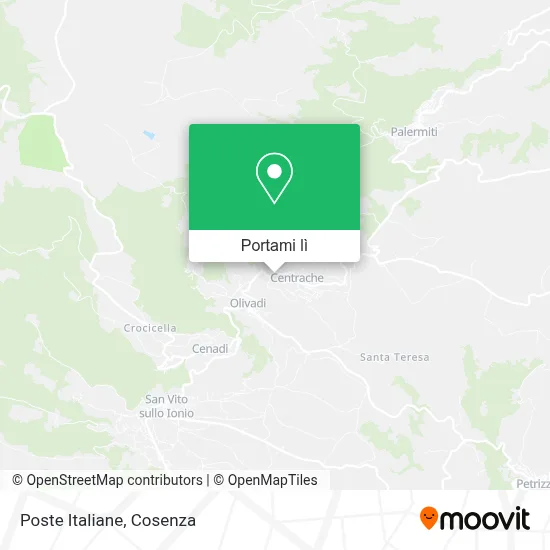 Mappa Poste Italiane