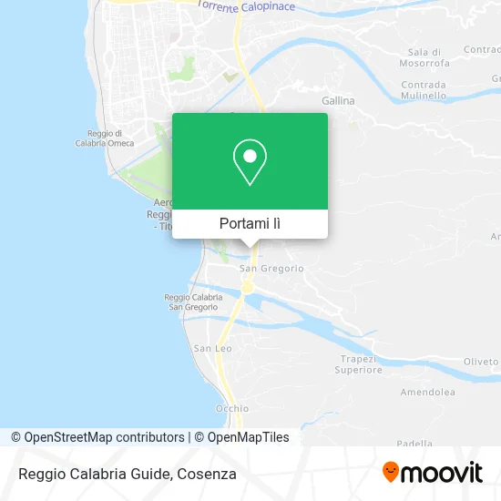 Mappa Reggio Calabria Guide