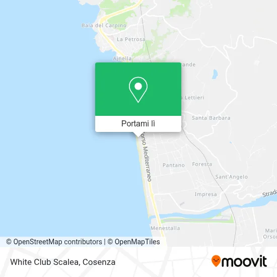 Mappa White Club Scalea