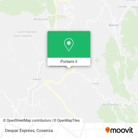 Mappa Despar Express