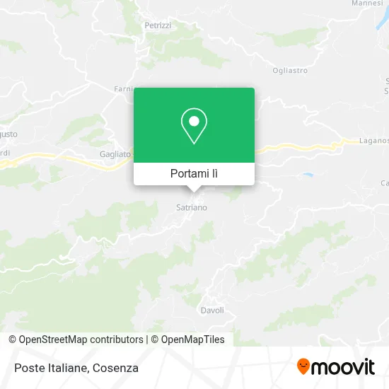 Mappa Poste Italiane