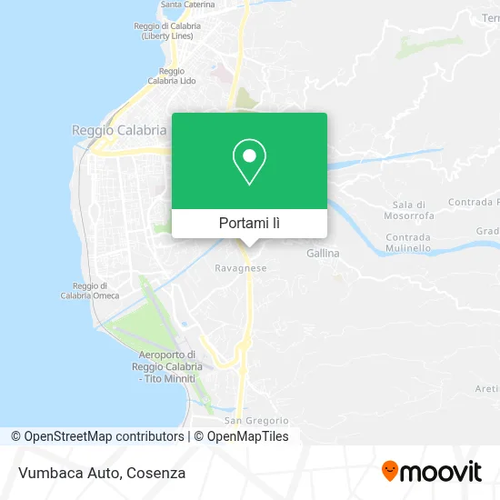 Mappa Vumbaca Auto