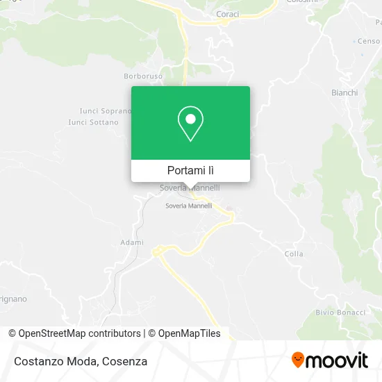 Mappa Costanzo Moda