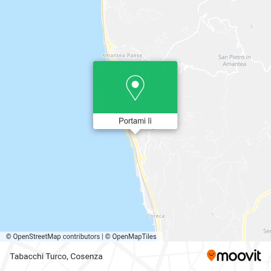 Mappa Tabacchi Turco