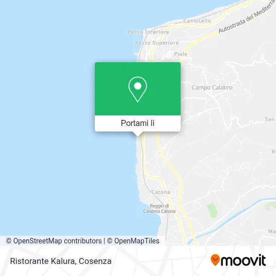 Mappa Ristorante Kalura