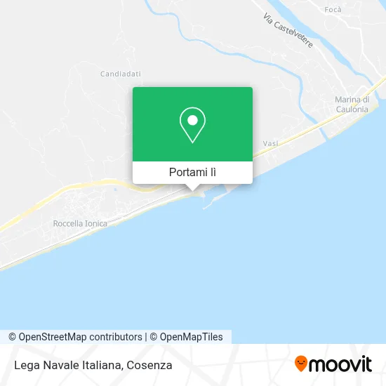Mappa Lega Navale Italiana