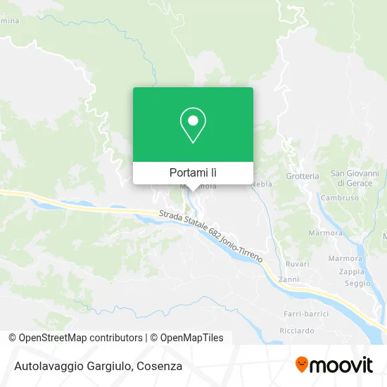 Mappa Autolavaggio Gargiulo