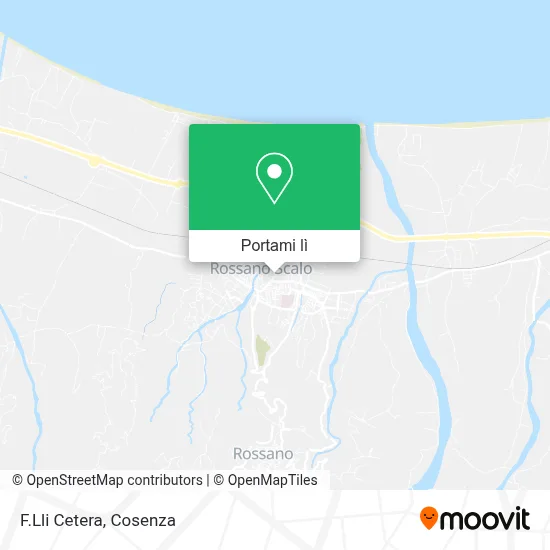 Mappa F.Lli Cetera