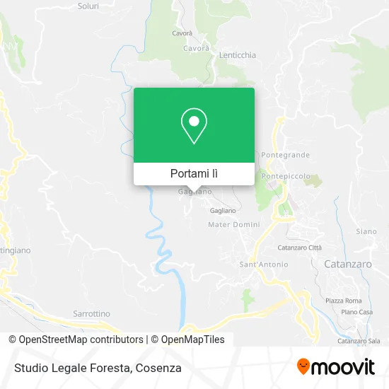 Mappa Studio Legale Foresta