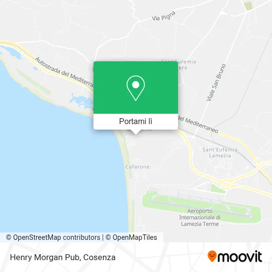 Mappa Henry Morgan Pub