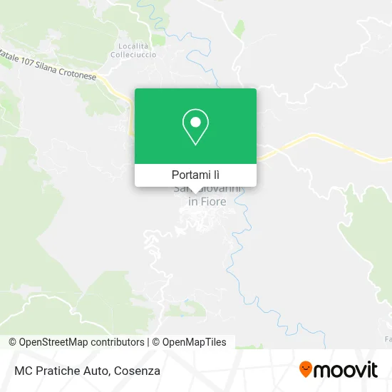 Mappa MC Pratiche Auto