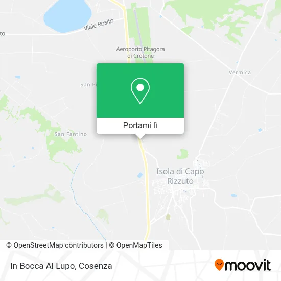 Mappa In Bocca Al Lupo