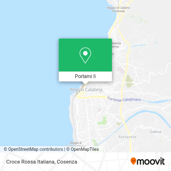 Mappa Croce Rossa Italiana