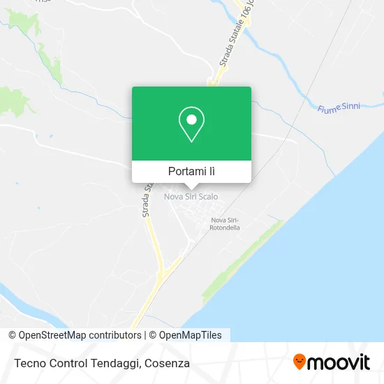 Mappa Tecno Control Tendaggi