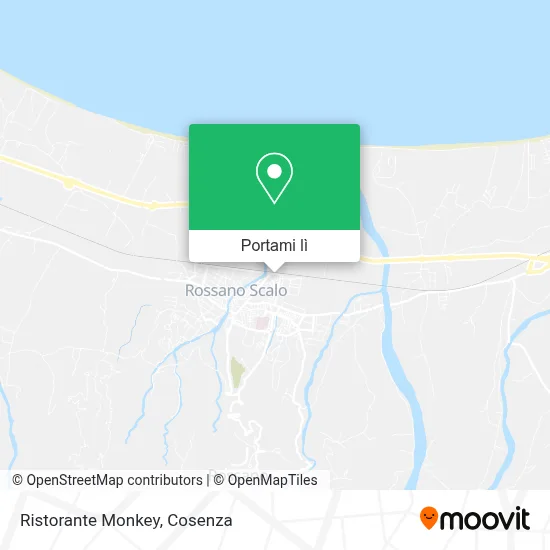 Mappa Ristorante Monkey