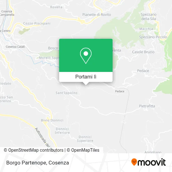 Mappa Borgo Partenope