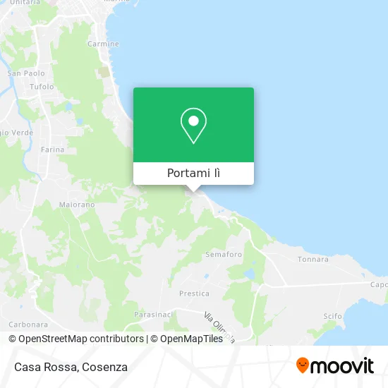 Mappa Casa Rossa