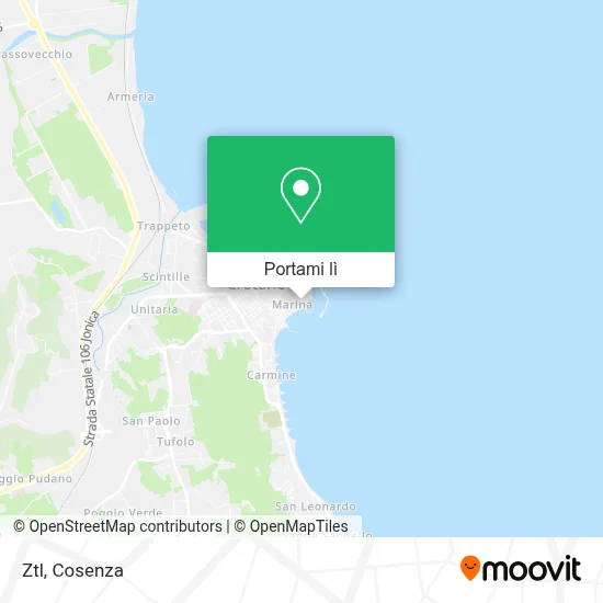 Mappa Ztl