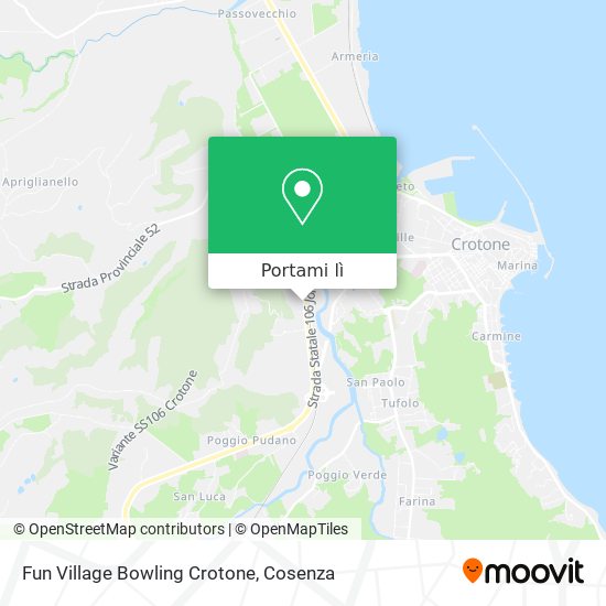 Mappa Fun Village Bowling Crotone
