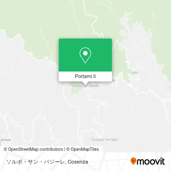 Mappa ソルボ・サン・バジーレ
