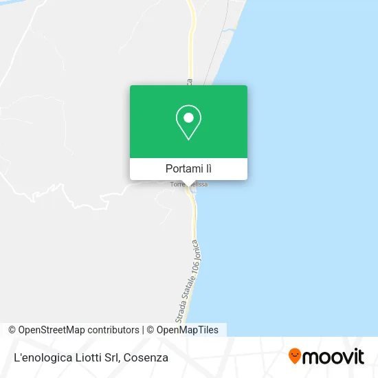 Mappa L'enologica Liotti Srl
