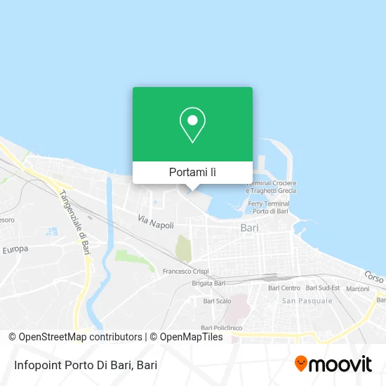 Mappa Infopoint Porto Di Bari