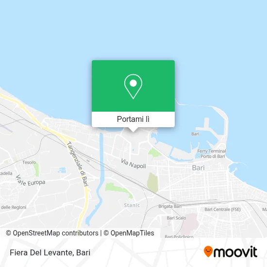 Mappa Fiera Del Levante