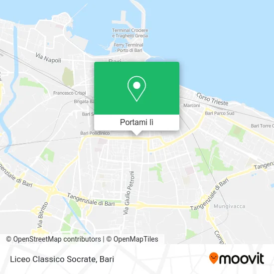 Mappa Liceo Classico Socrate