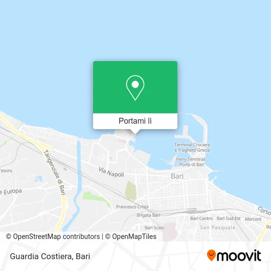 Mappa Guardia Costiera