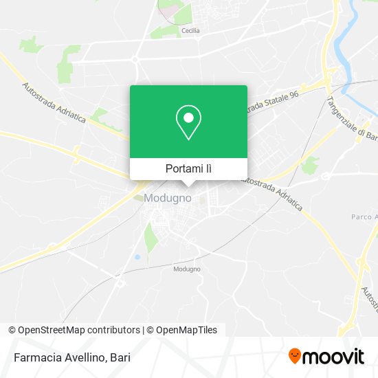 Mappa Farmacia Avellino