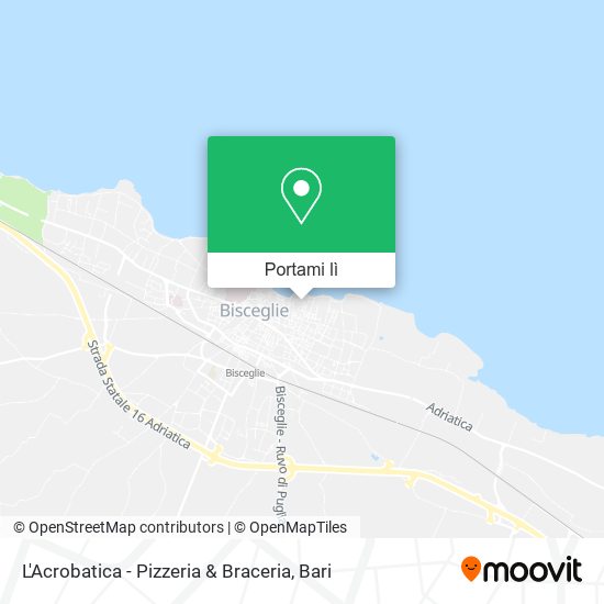 Mappa L'Acrobatica - Pizzeria & Braceria