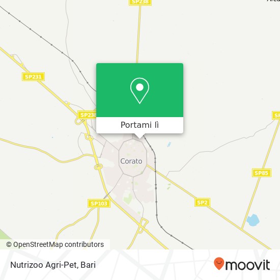 Mappa Nutrizoo Agri-Pet