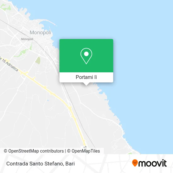 Mappa Contrada Santo Stefano