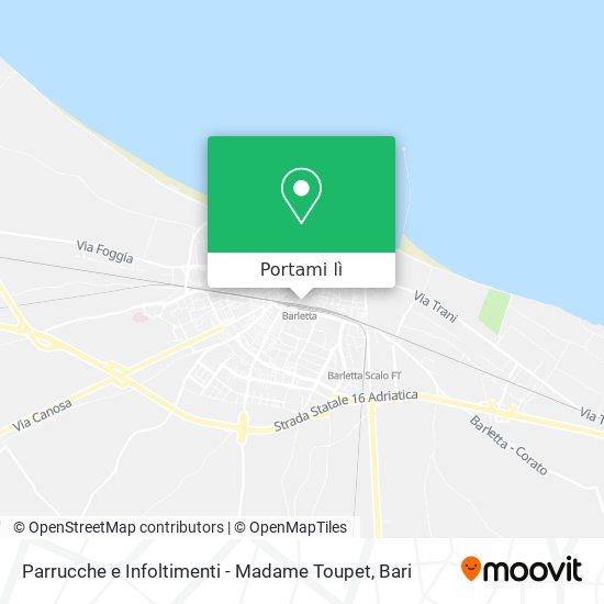 Mappa Parrucche e Infoltimenti - Madame Toupet