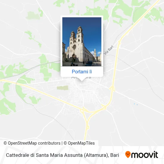 Mappa Cattedrale di Santa Maria Assunta (Altamura)