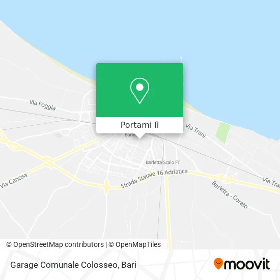 Mappa Garage Comunale Colosseo