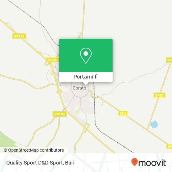 Mappa Quality Sport D&D Sport