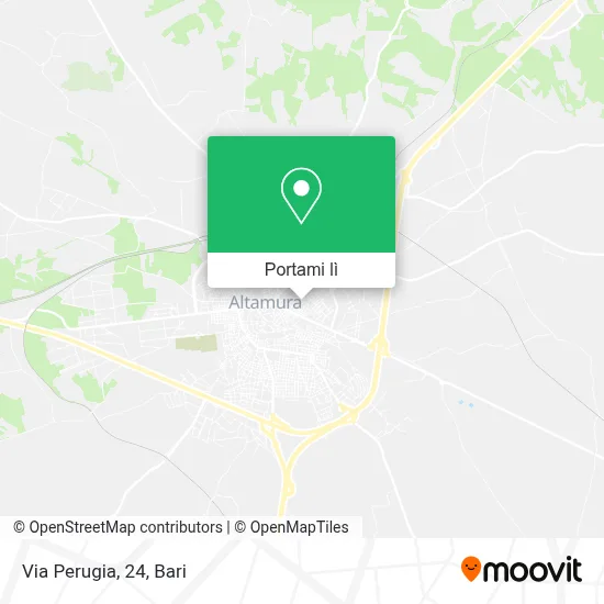 Mappa Via Perugia, 24