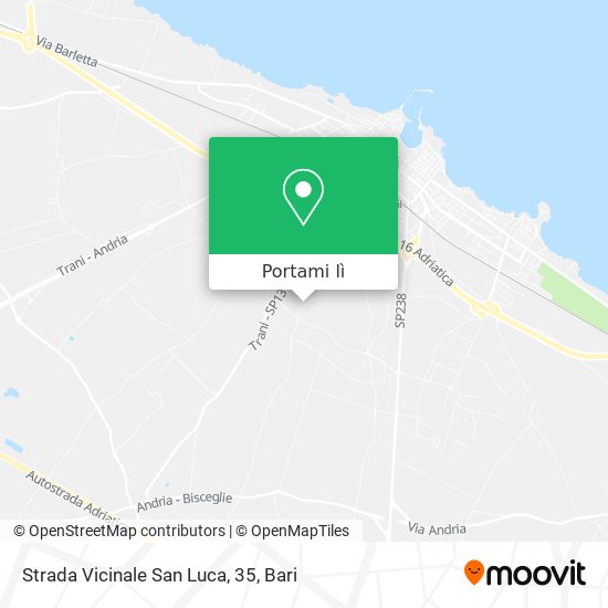 Mappa Strada Vicinale San Luca, 35