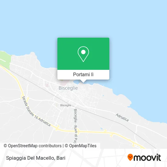 Mappa Spiaggia Del Macello