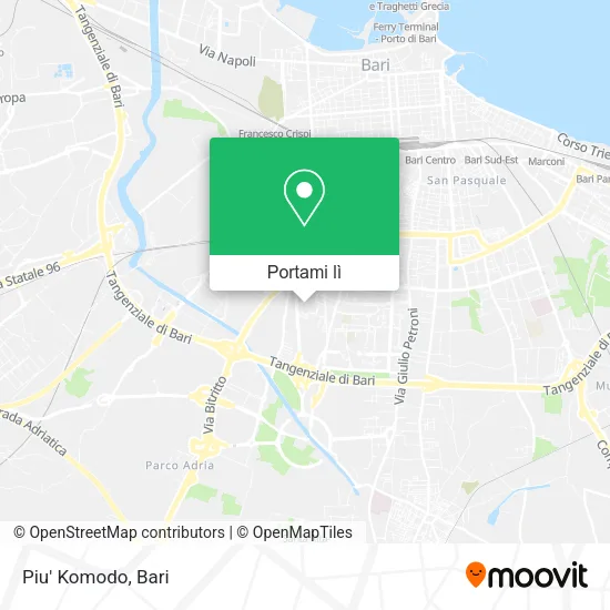 Mappa Piu' Komodo