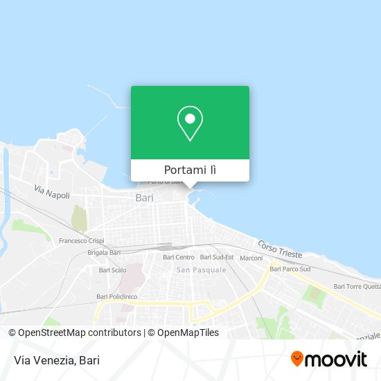 Mappa Via Venezia