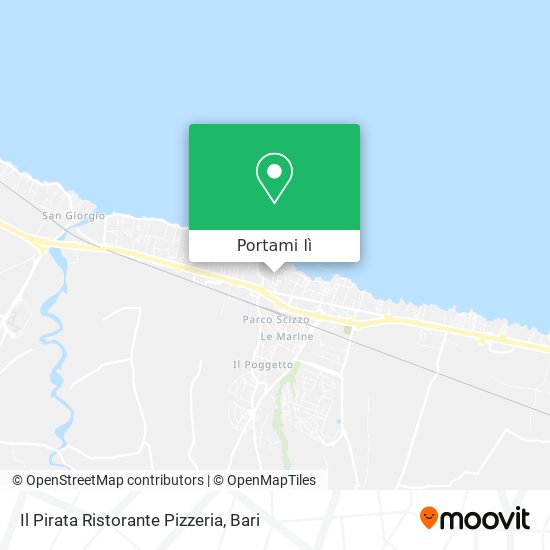 Mappa Il Pirata Ristorante Pizzeria
