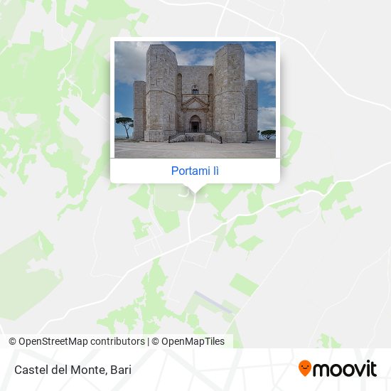 Mappa Castel del Monte