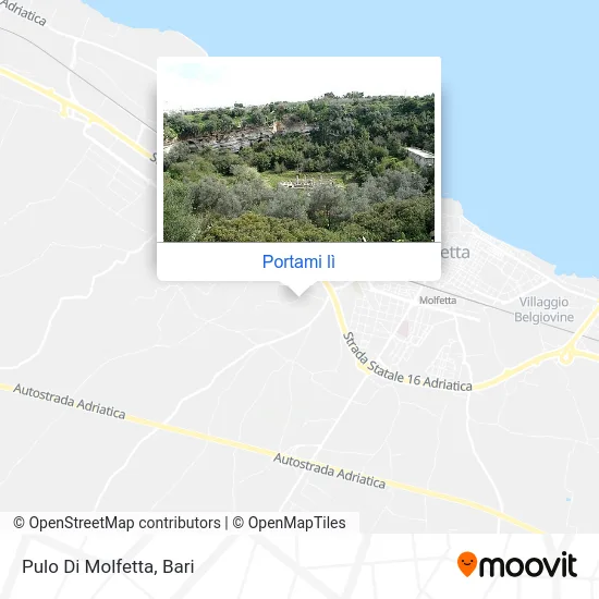 Mappa Pulo Di Molfetta