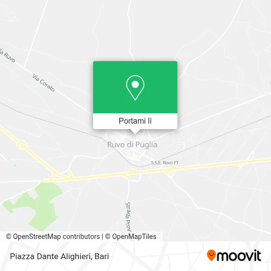 Mappa Piazza Dante Alighieri