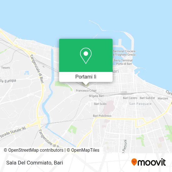 Mappa Sala Del Commiato