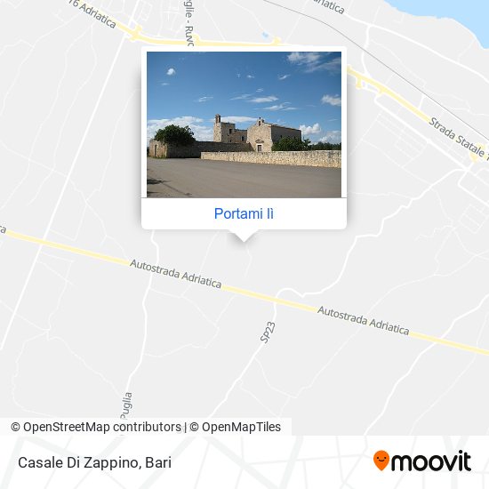 Mappa Casale Di Zappino