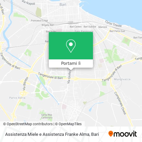 Mappa Assistenza Miele e Assistenza Franke Alma