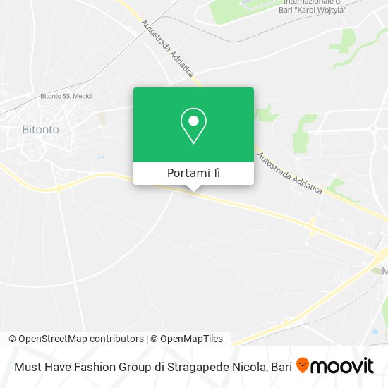 Mappa Must Have Fashion Group di Stragapede Nicola